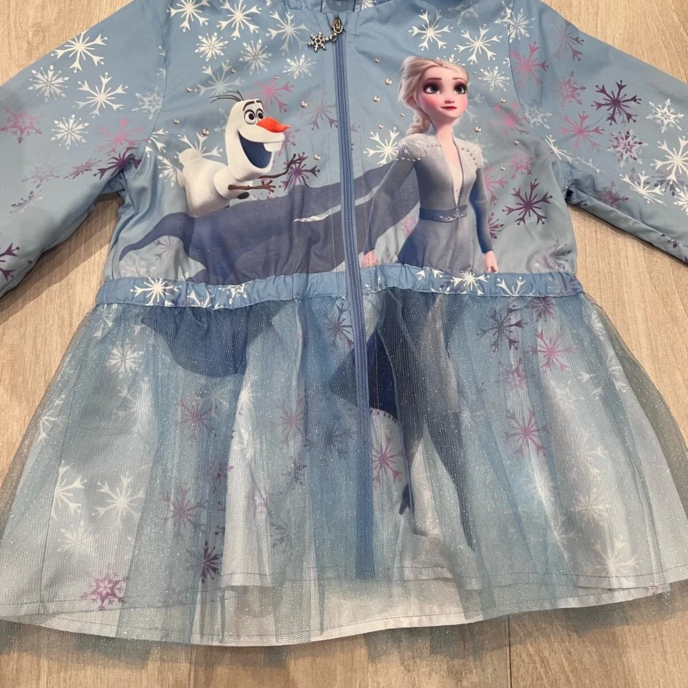 Kids Frozen Spring Jacket - Picture 2 of 9